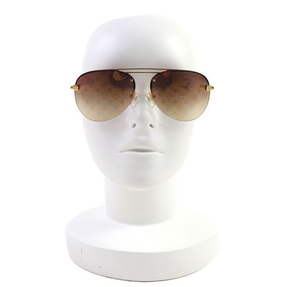 △louis Vuitton 2022 Z1020e Clockwise Monogram Pattern Lens Sunglasses Eyewear - Picture 3 of 12